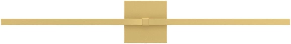 Gold Bathroom Vanity Light Fixtures - 30 inch Rotatable Modern 5CCT LED Vanity Lights for Bathroom Lighting Fixture Over Mirror Dimmable Bathroom Wall Sconce
