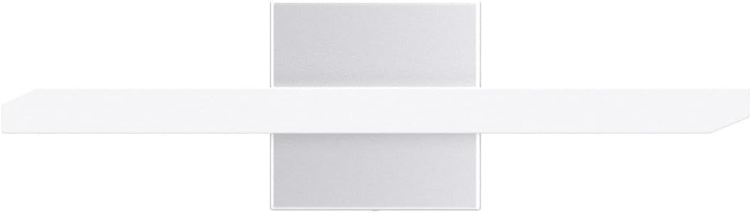 Combuh Modern Bathroom Light Fixtures Over Mirror Vanity Lighting Gentle, 16 Inch 9W Led Chrome Small Restroom Wall Lamps Bar for Bathroom Linear Modernas Lámparas Luces para Baño Cool White 6000K