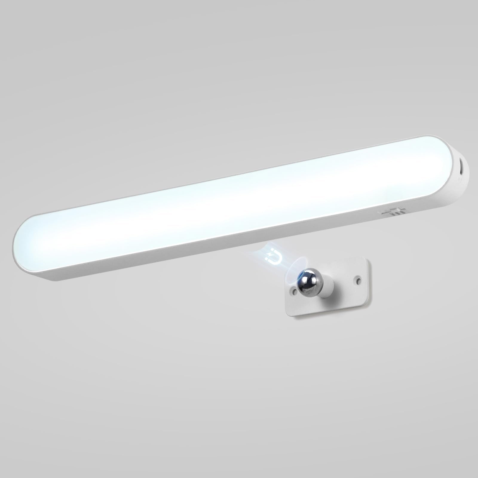 Combuh Modern Bathroom Light Fixtures Over Mirror Vanity Lighting Gentle, 16 Inch 9W Led Chrome Small Restroom Wall Lamps Bar for Bathroom Linear Modernas Lámparas Luces para Baño Cool White 6000K