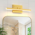 VOLISUN Modern Bathroom Vanity Light 48 inch, Rotatable, 30W Dimmable 5CCT Led Bathroom Light Fixture Over Mirror, Black Bar Vanity Light for Bathroom Mirror Cabinets-ETL Certificated